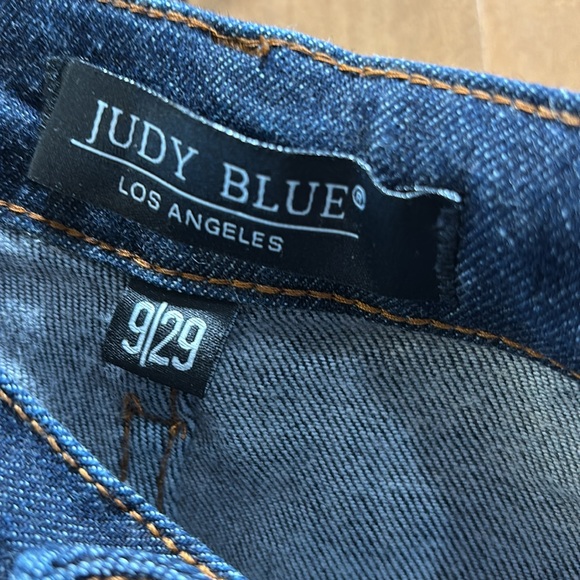 Judy Blue Jeans Darling High Rise Front Seam Wide Leg Size 9/29" - Picture 4 of 5